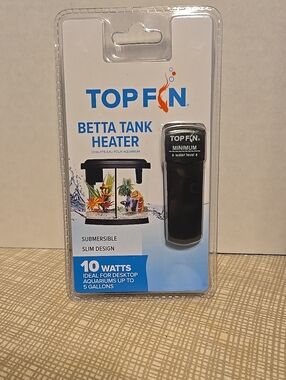 TOP FIN Betta Tank Heater - Black